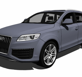 超精细汽车模型 奥迪 Audi Q7